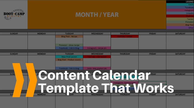 Content Calendar Template That Actually Works