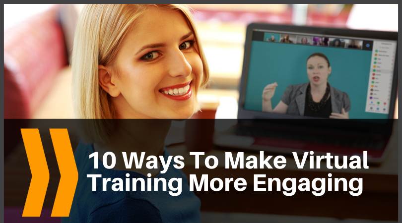 ways to make virtual training engaging
