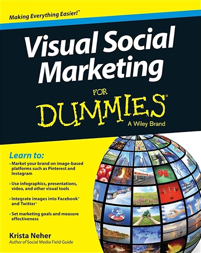 visual marketing for dummies cover