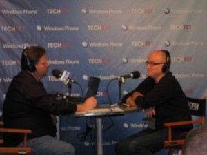 Rick Calvert from Blog World Expo and Darren Rowse of ProBlogger in the Blogger Lounge at sxsw 040 300x225 1
