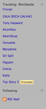 toy story 3 is a promoted trend