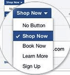 Facebook Call to Action Buttons