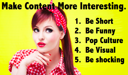 Make your social content more interesting