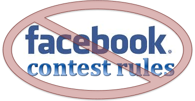 Facebook contest promotion rules