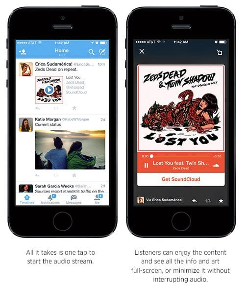 Twitter Audio Card