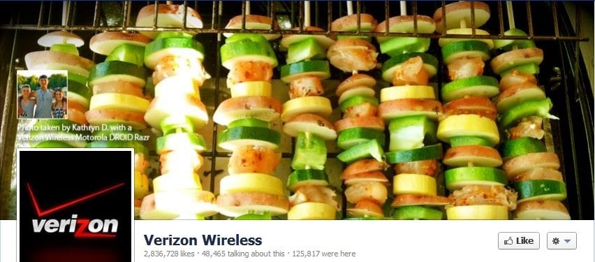 verizon facebook page