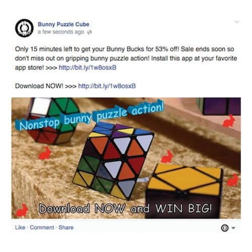 Facebook Promotional Posts