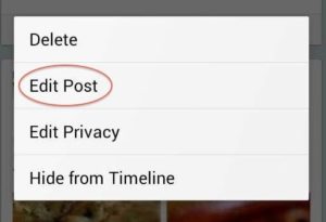 edit posts