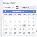fbook schedule