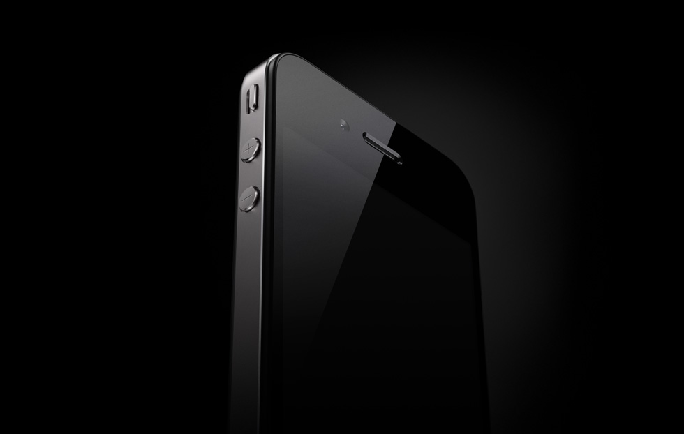 Image of the new iPhone 4 side buttons