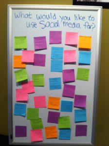 what would you like to use social media for
