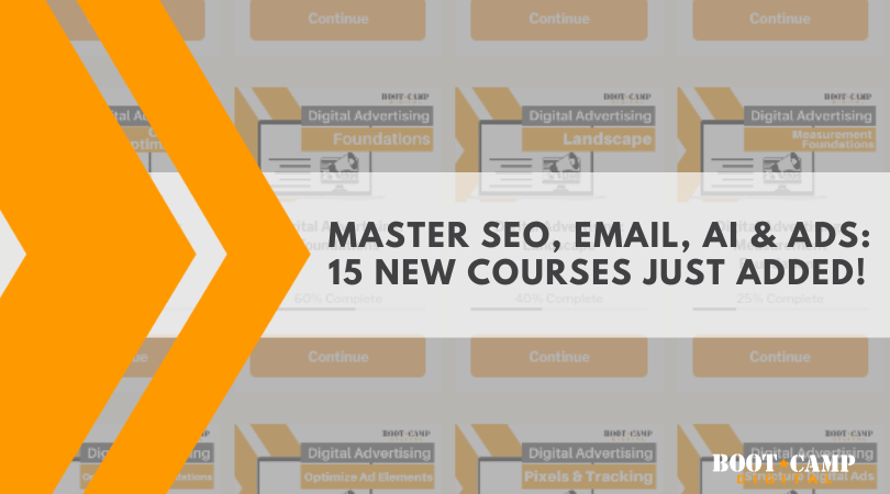15 new courses March 2025