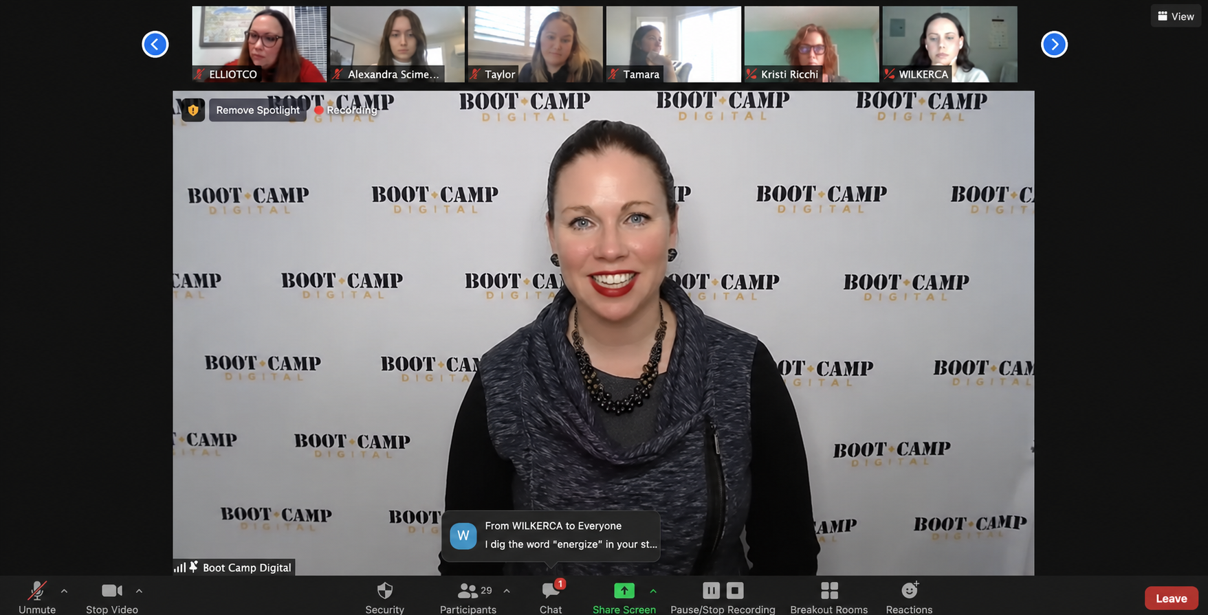 Virtual training