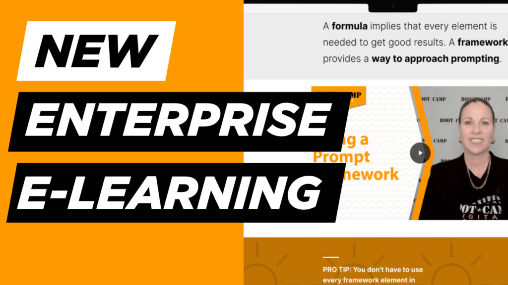 New enterprise e learning